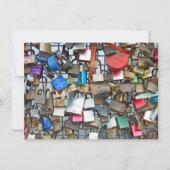 Love locks Kaart (Voorkant)