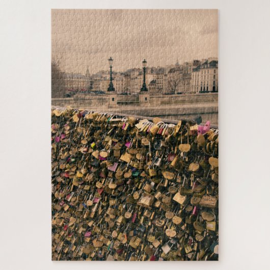 Love Locks Paris Legpuzzel (Verticaal)