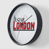 Love Londen Nieuwe Muur Klok design 2025 (Hoek)