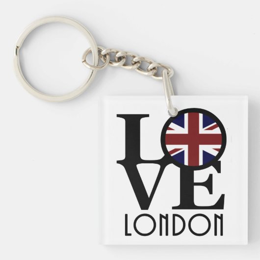 LOVE Londen Sleutelhanger (Voorkant)