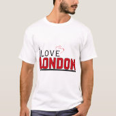 love london nieuwe Tshirts design 2025 (Voorkant)