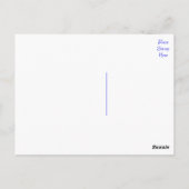 Love Long Hair Chihuahua Puppy Dog Post Card Briefkaart (Achterkant)