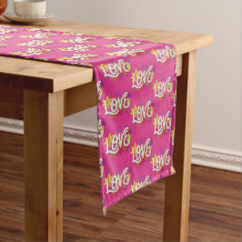 LOVE Long Table Runner Lange Tafelloper