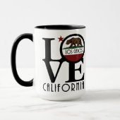 LOVE Los Gatos 15oz Mok (Links)