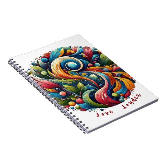 Love Louder Notitieboek (Rechterzijde)