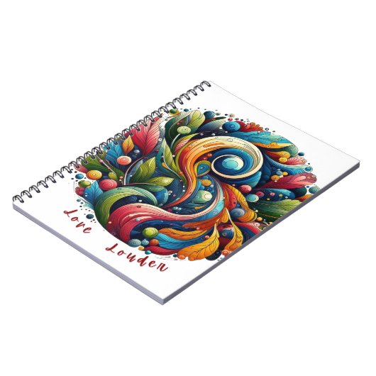 Love Louder Notitieboek (Linkerzijde)