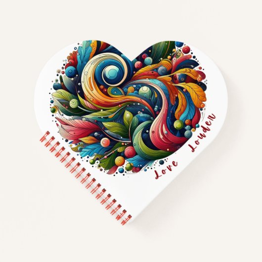 Love Louder Notitieboek (Voorkant)