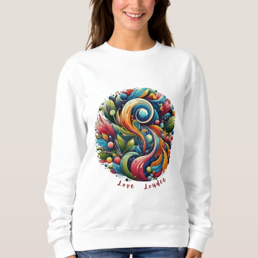 Love Louder Trui (Voorkant)