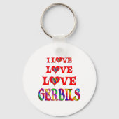 Love Love Gerbils Sleutelhanger (Voorkant)