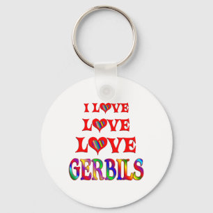 Love Love Gerbils Sleutelhanger
