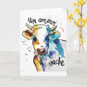 Love Love Kaart (Gele Bloem)