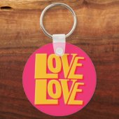 Love Love Key Charm Sleutelhanger (Voorkant)