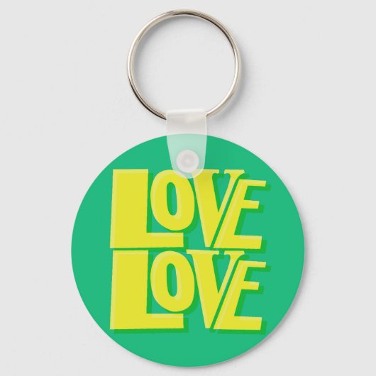 Love Love Key Charm Sleutelhanger (Achterkant)