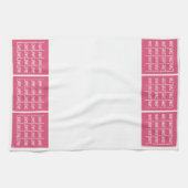 Love Love Love Love Keuken Handdoeken (Horizontaal)