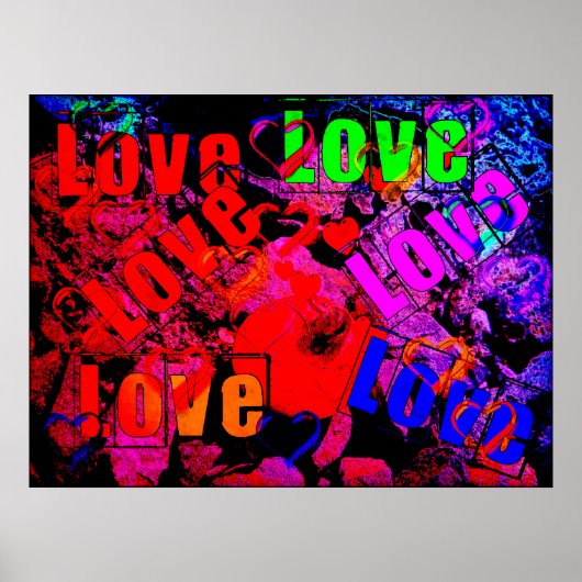 Love Love Love Poster (Voorkant)