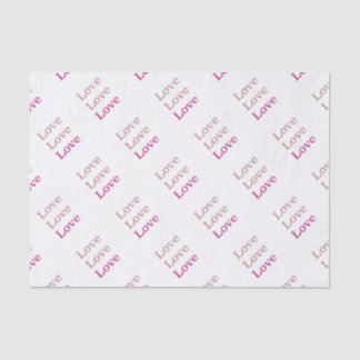 Love Love Love Tissuepapier