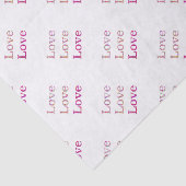 Love Love Love Tissuepapier (Detail)