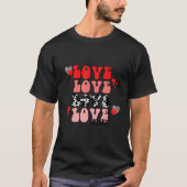 Love Love Love Xoxo Happy Valentine Day Cos T-shirt (Voorkant)
