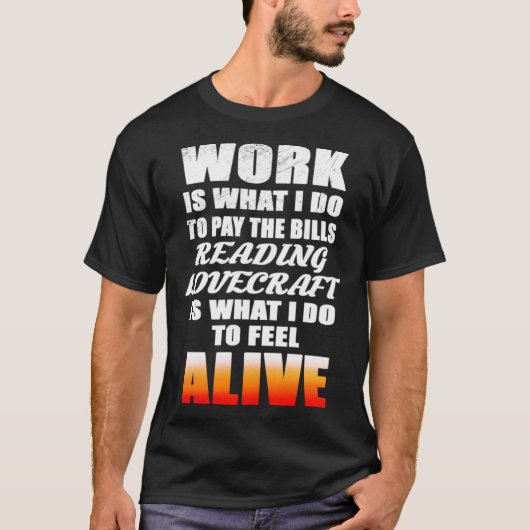 Love Lovecraft T-shirt (Voorkant)
