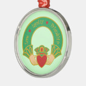 Love Loyalty Friendship Irish Valentijn Metalen Ornament (Links)