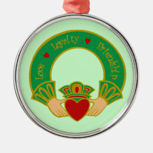 Love Loyalty Friendship Irish Valentijn Metalen Ornament