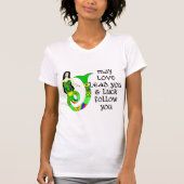 Love & Luck Irish Mermaid T-shirt (Voorkant)