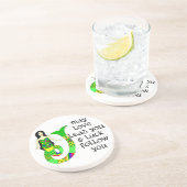 Love & Luck Irish Mermaid Zandsteen Onderzetter (Zijkant)