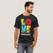 Love Lunch Lady Appreciation Back To School T-shirt (Voorkant volledig)