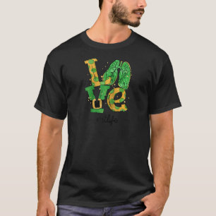 Love Lung Respiratory Therapy Rt Life St Patrick's T-shirt