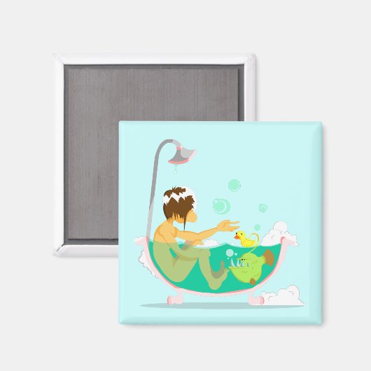 Love Machine neemt een bad Magneet (Voorkant / Achterkant)