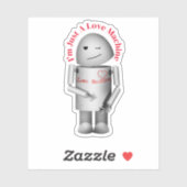 Love Machine Valentine Sticker (Vel)