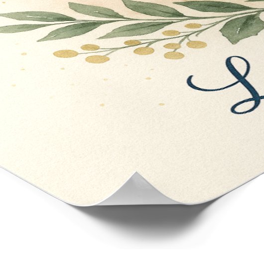 Love Made Visible — Christmas Poster (Hoek)