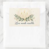 Love Made Visible — Christmas Sticker (Tas)
