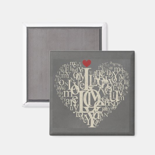 Love Magnet (Voorkant / Achterkant)