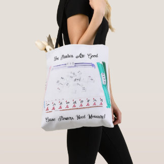Love Mah Jong Hier is een geweldige tote hete flit Bag