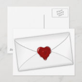 Love Mail Briefkaart (Voorkant / Achterkant)