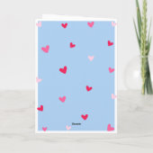 Love Mail Hearts Envelope Valentine's Day Feestdagen Kaart (Achterkant)