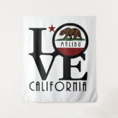 LOVE Malibu California Wandkleed (Voorkant)