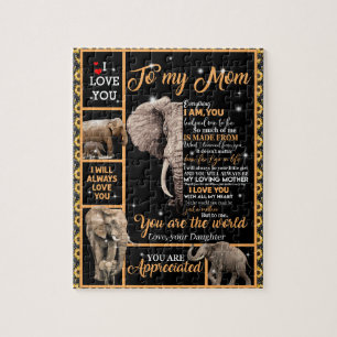 Love Mam   Brief aan mijn moeder Je bent de wereld Legpuzzel