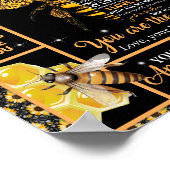 Love Mam | Brief aan mijn moeder Je bent de wereld Poster (Hoek)