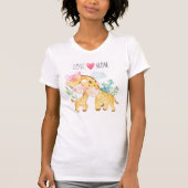 Love mama Giraffes T-shirt (Voorkant)