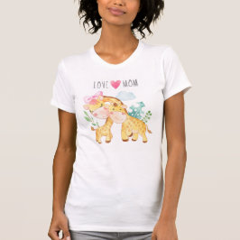 Love mama Giraffes T-shirt