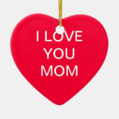 Love mama keramisch ornament (Voorkant)