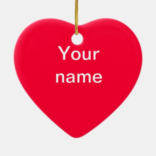 Love mama keramisch ornament (Achterkant)