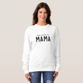 Love Mama | Modern Bold Kind Names Moederdag Trui (Voorkant volledig)