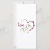 Love mama Moederdag Heart (Voorkant)