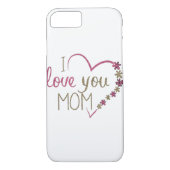 Love mama Moederdag Heart Case-Mate iPhone Case (Achterkant)