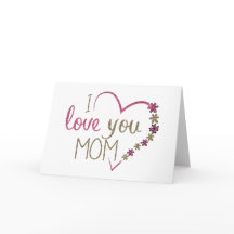 Love mama Moederdag Heart