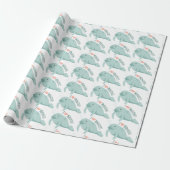 Love Manatees Cadeaupapier (Uitgerold)