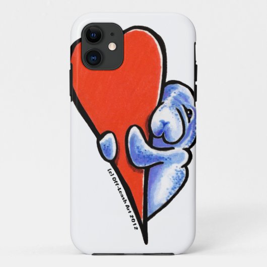 Love Manatees Case-Mate iPhone Case (Achterkant)